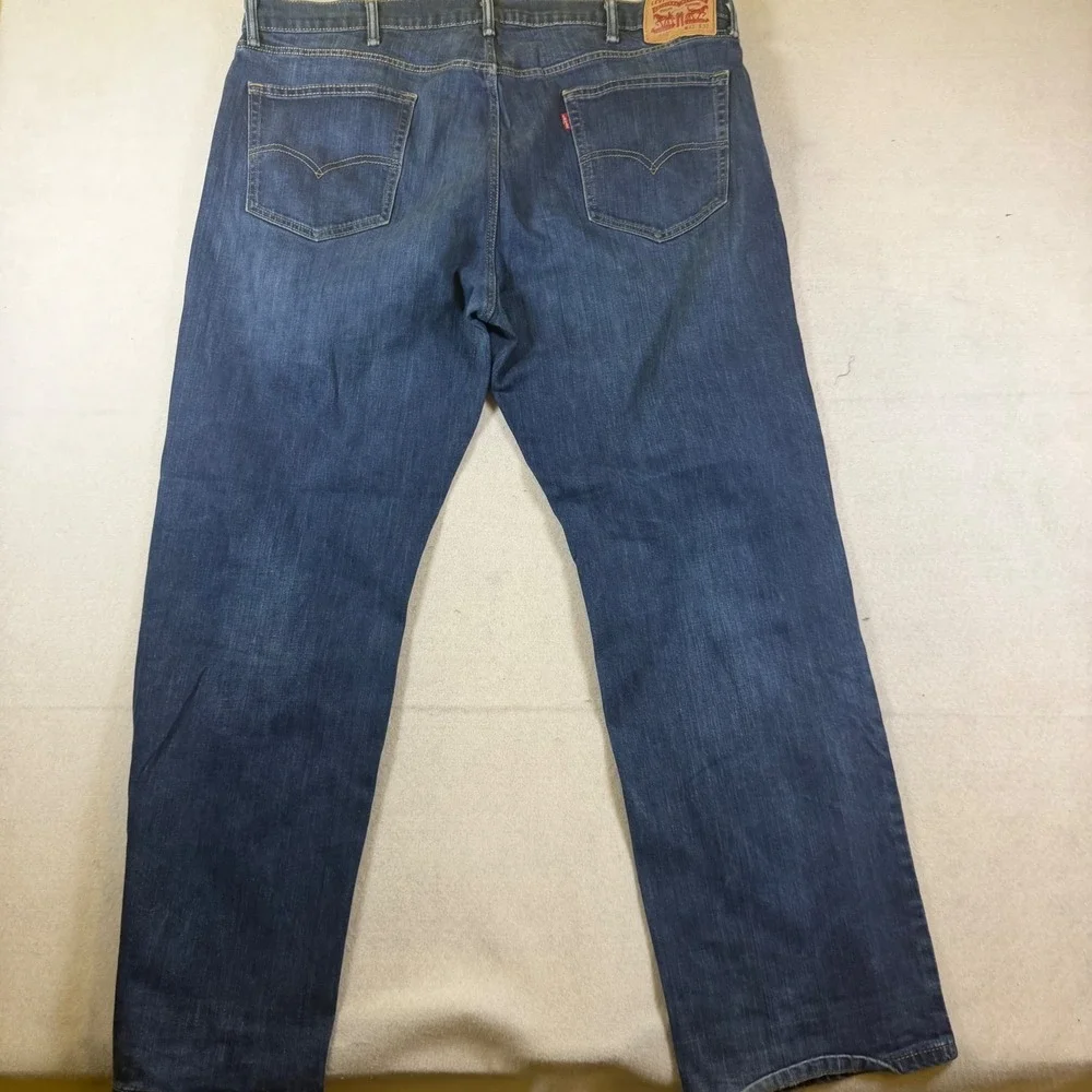 Levis 559 Relaxed Straight Jeans Mens 42x32 Blue Medium Wash Denim Pants
